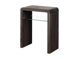 Encore Charcoal Small Console Table
