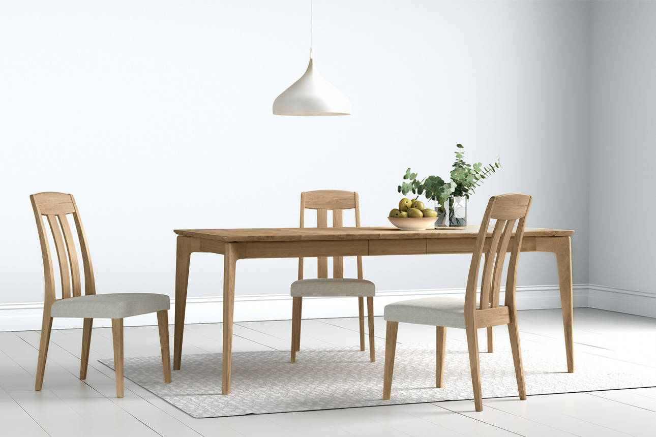 Hadley 1.65m dining table